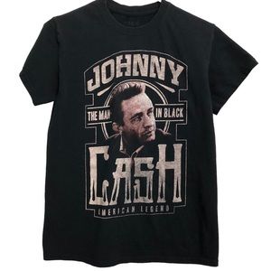 Johnny Cash Man In Black country rock Official T-Shirt Sz Small